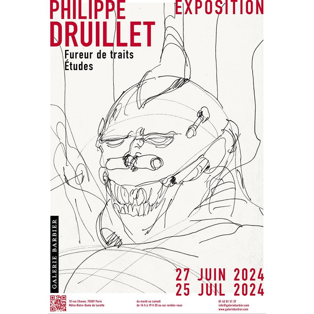 Une exposition Philippe Druillet à Paris !